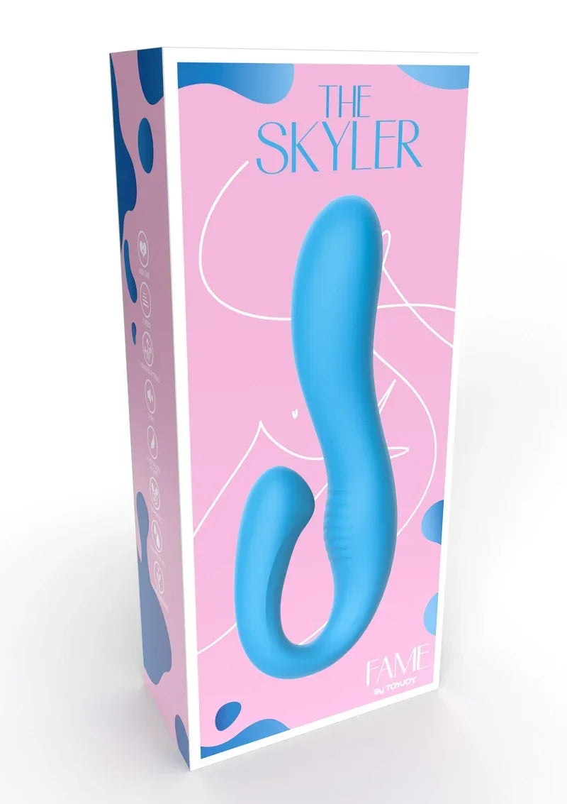 Bestel: Fame The Skyler Rabbit Vibrator by ToyJoy - bij Happytoys.nl, happytoys.be, Happytoys.ae: erotische sex webshop | liever Happy dan Easy ⭐⭐⭐⭐⭐
