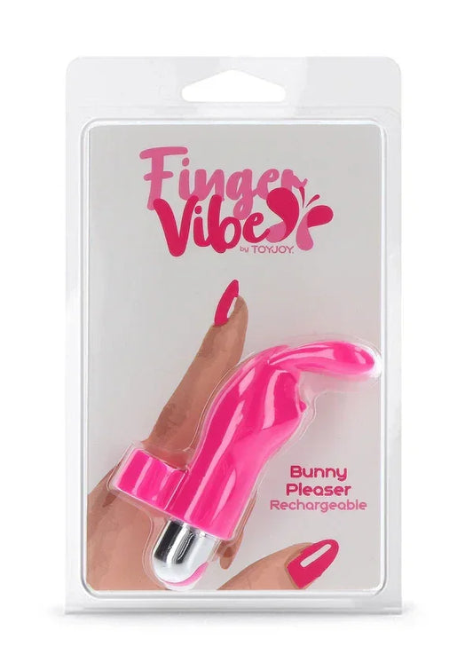 ToyJoyFingerVibeBunnyPleaserRechargeable2 @ Happytoys Sexshop: online sex shop for Feeling Happy & Easy π the erotic store owned by a woman