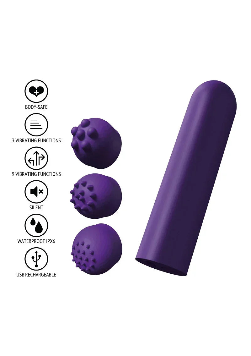 Bestel: Designer Edition Pocket Vibrator Purple by Toyjoy - bij Happytoys.nl, happytoys.be, Happytoys.ae: erotische sex webshop | liever Happy dan Easy âââââ
