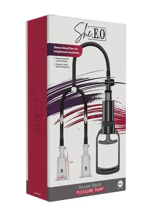 VacuumNipplePleasurePumpMLbyShe.E.O.2 @ Happytoys Sexshop: online sex shop for Feeling Happy & Easy π the erotic store owned by a woman