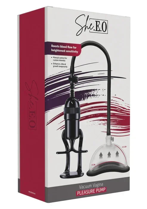 VacuumVaginaPleasurePumpbyShe.E.O.2 @ Happytoys Sexshop: online sex shop for Feeling Happy & Easy 😊 the erotic store owned by a woman