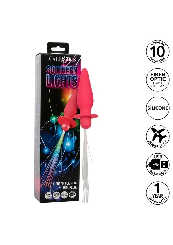 Bestel: Vibrating Light Up Anal Probe by CalExotics - bij Happytoys.nl, happytoys.be, Happytoys.ae: erotische sex webshop | liever Happy dan Easy ⭐⭐⭐⭐⭐