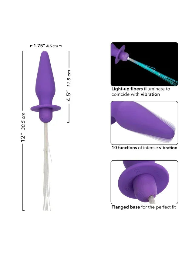Bestel: Vibrating Light Up Anal Probe by CalExotics - bij Happytoys.nl, happytoys.be, Happytoys.ae: erotische sex webshop | liever Happy dan Easy ⭐⭐⭐⭐⭐
