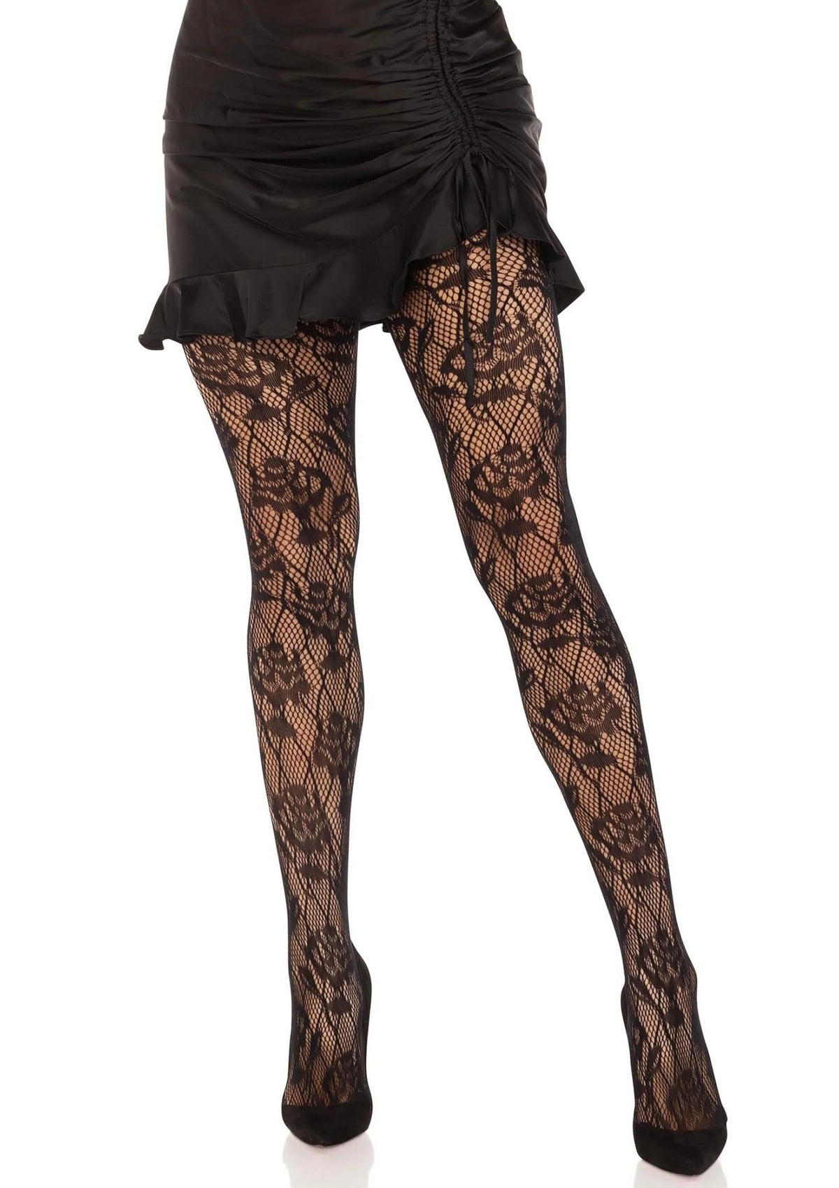 Bestel: Wild Rose Net Pantyhose by Leg Avenue - bij Happytoys.nl, happytoys.be, Happytoys.ae: erotische sex webshop | liever Happy dan Easy ⭐⭐⭐⭐⭐