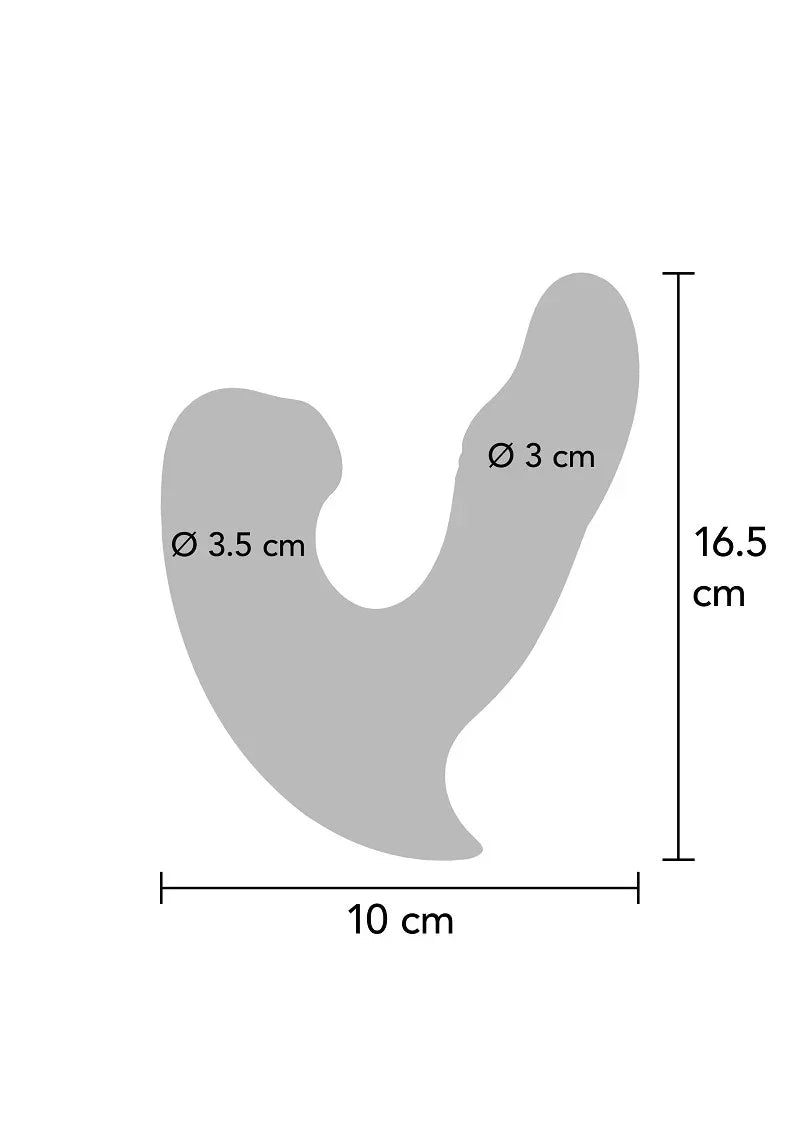 Bestel: Eternal Love Air Pulse Vibrator by Xocoon - bij Happytoys.nl, happytoys.be, Happytoys.ae: erotische sex webshop | liever Happy dan Easy ⭐⭐⭐⭐⭐