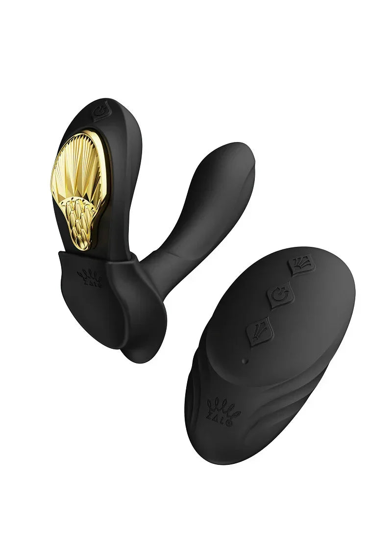 Bestel: Aya Wearable Vibrator Black by Zalo - bij Happytoys.nl, happytoys.be, Happytoys.ae: erotische sex webshop | liever Happy dan Easy ⭐⭐⭐⭐⭐