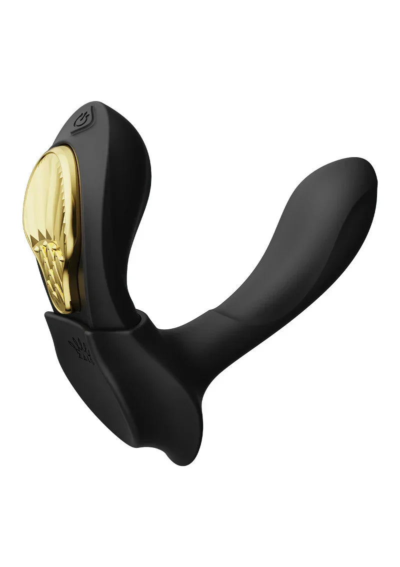 Bestel: Aya Wearable Vibrator Black by Zalo - bij Happytoys.nl, happytoys.be, Happytoys.ae: erotische sex webshop | liever Happy dan Easy ⭐⭐⭐⭐⭐