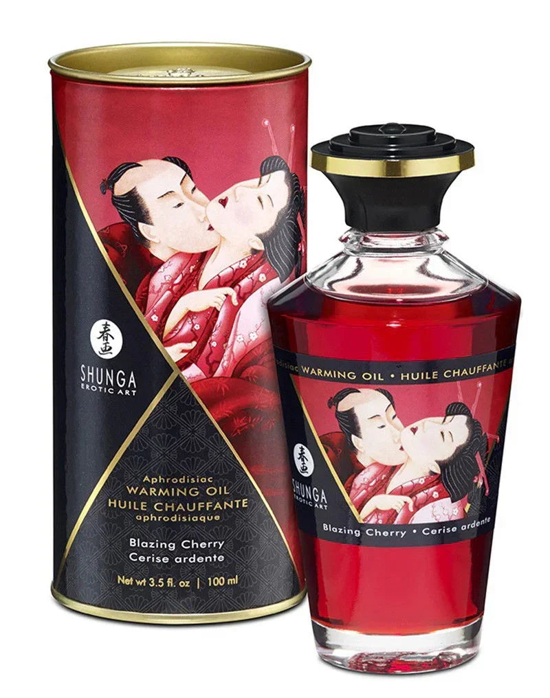 shunga-warming-oil-blazing-cherry-100-ml_01_c9e272b5-e41b-46ac-a0fd-6353a88af9cd @ Happytoys Sexshop: online sex shop for Feeling Happy & Easy 😊 the erotic store owned by a woman