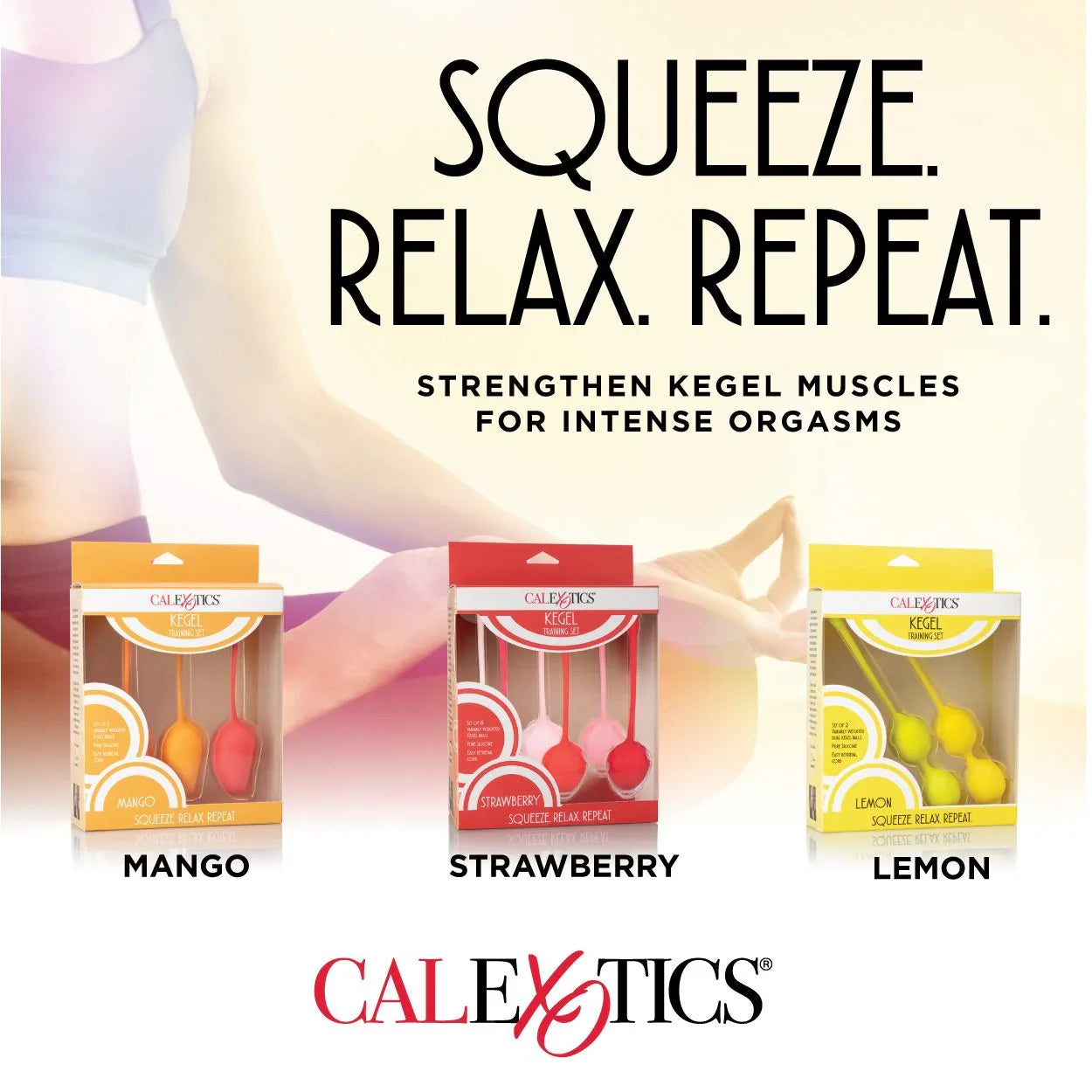 Kegel Training Sets by Calexotics - Happytoys Sexshop: online sex shop for Feeling Happy & Easy 😊 - Discreet geleverd