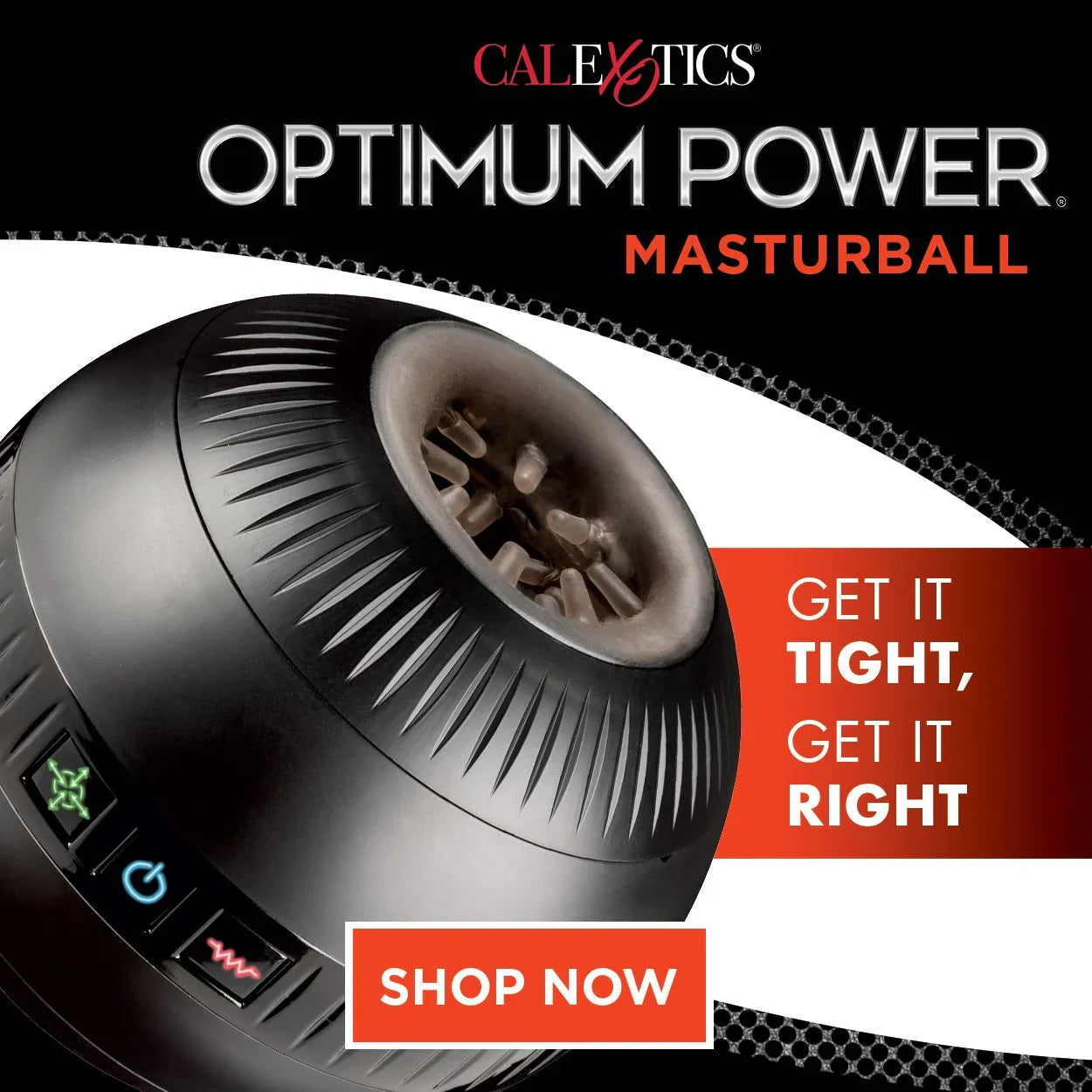 Optimum Power by Calexotics - Happytoys Sexshop: online sex shop for Feeling Happy & Easy 😊 - Discreet geleverd