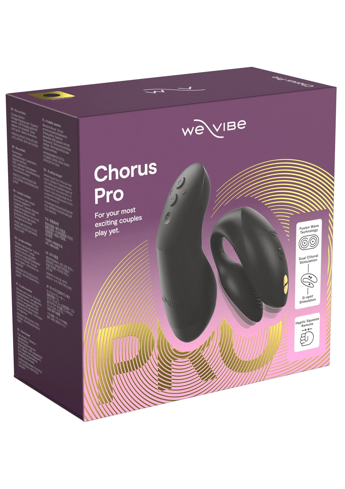 Bestel: Chorus Pro by We - Vibe - bij Happytoys: de erotische sex webshop | liever Happy dan Easy ⭐⭐⭐⭐⭐