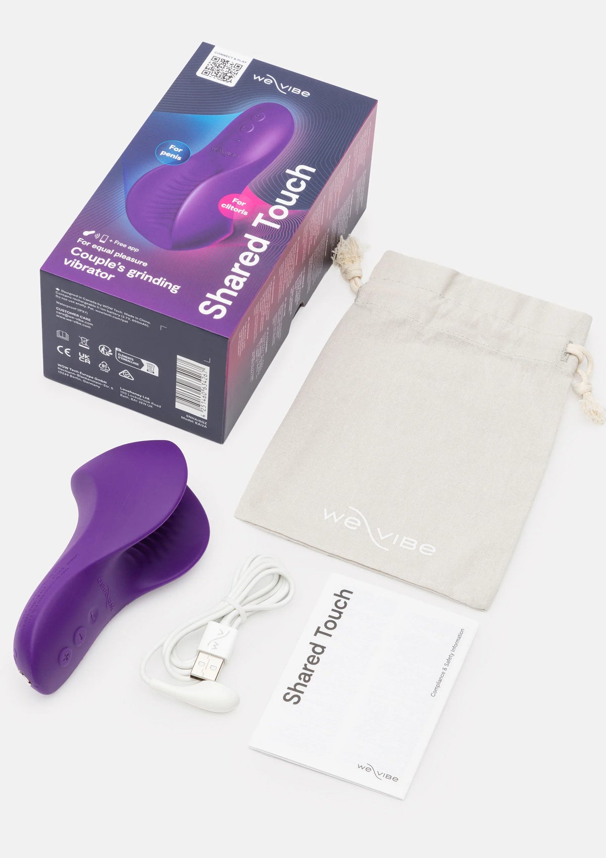 Bestel: Shared Touch - bij Happytoys: de erotische sex webshop | liever Happy dan Easy ⭐⭐⭐⭐⭐