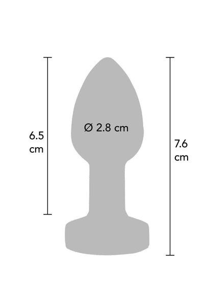 Bestel: Buttocks The Glider Vibrating Plug Small Buttplug S by ToyJoy - bij Happytoys: de erotische sex webshop | liever Happy dan Easy ⭐⭐⭐⭐⭐