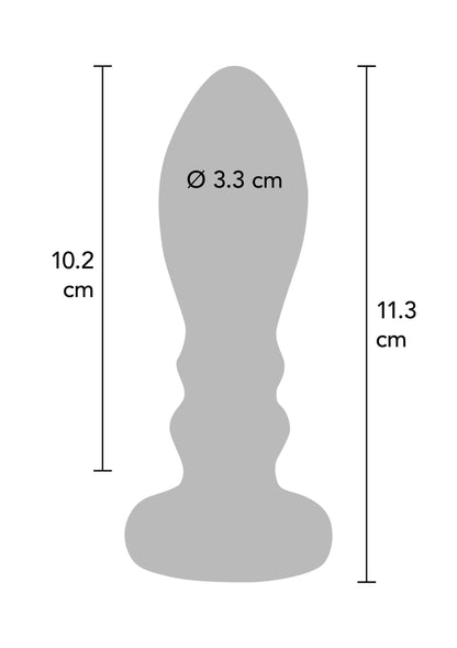 Bestel: The Slider Vibrating Plug Large - bij Happytoys: de erotische sex webshop | liever Happy dan Easy ⭐⭐⭐⭐⭐