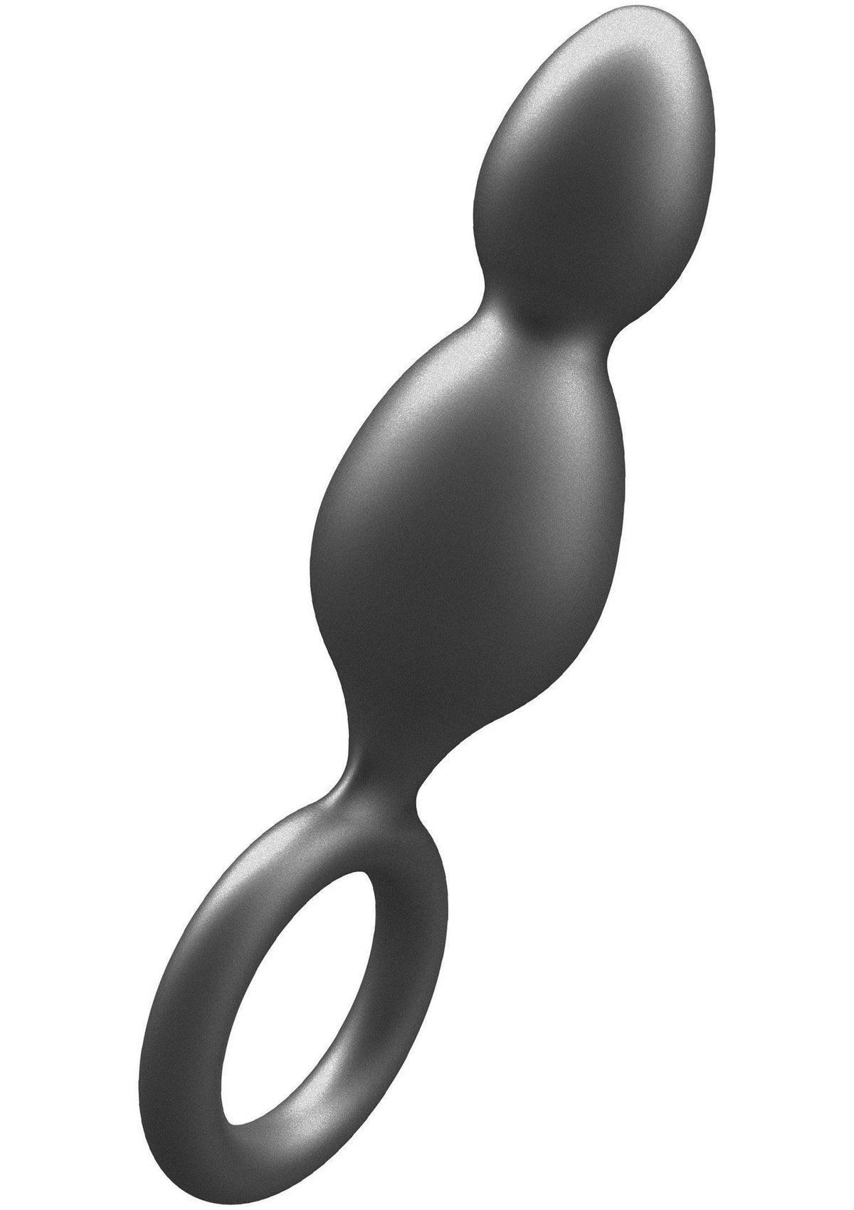 Bestel: Buttocks The Plugger 2 - Balls Metallic Silicone Plug by ToyJoy - bij Happytoys: de erotische sex webshop | liever Happy dan Easy ⭐⭐⭐⭐⭐ - Default Title - 10062 - GREY
