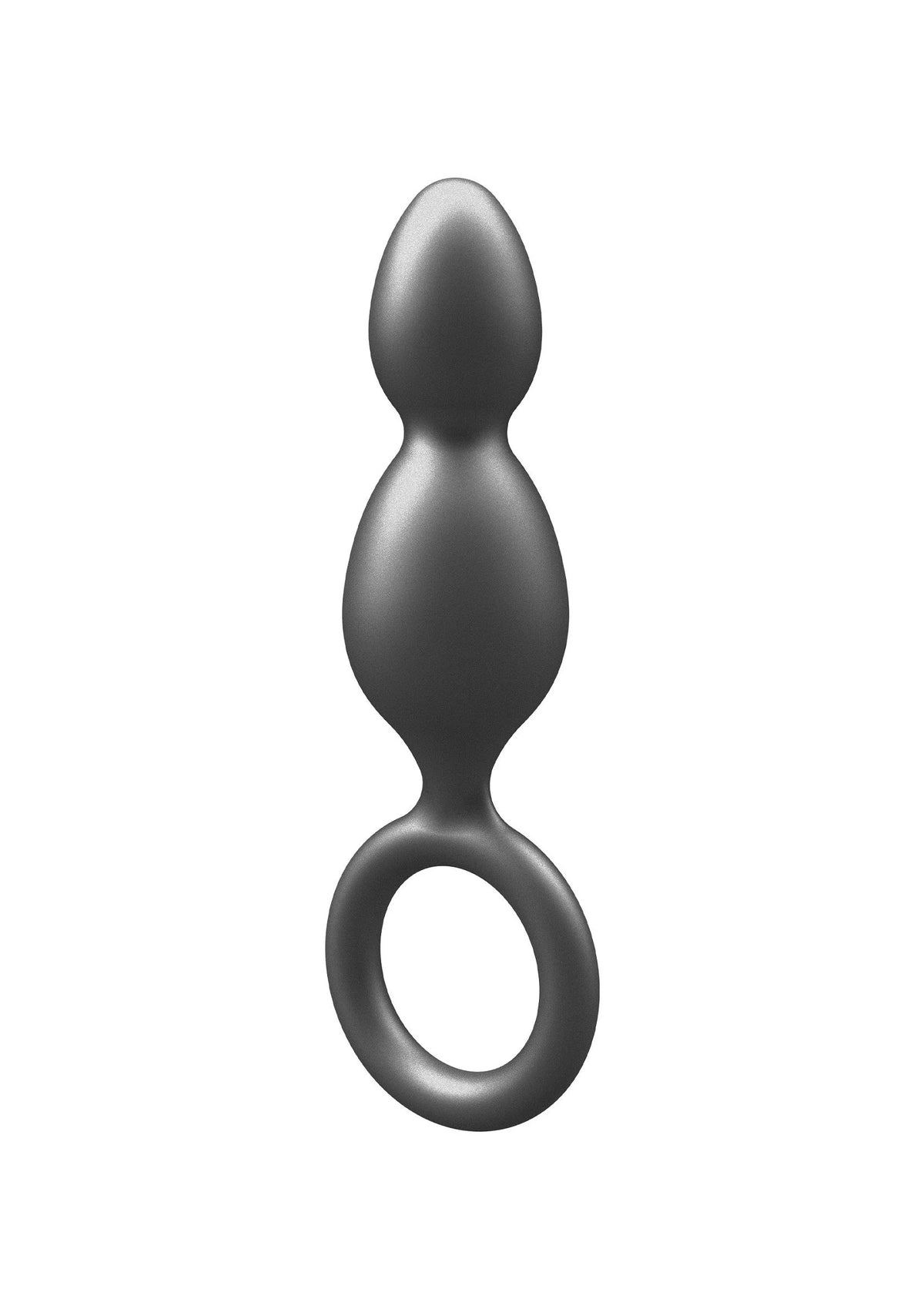 Bestel: Buttocks The Plugger 2 - Balls Metallic Silicone Plug by ToyJoy - bij Happytoys: de erotische sex webshop | liever Happy dan Easy ⭐⭐⭐⭐⭐