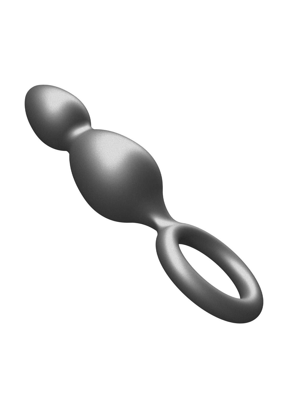 Bestel: Buttocks The Plugger 2 - Balls Metallic Silicone Plug by ToyJoy - bij Happytoys: de erotische sex webshop | liever Happy dan Easy ⭐⭐⭐⭐⭐