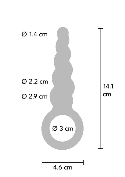 Bestel: Buttocks The Screw Metallic Silicone Plug by ToyJoy - bij Happytoys: de erotische sex webshop | liever Happy dan Easy ⭐⭐⭐⭐⭐