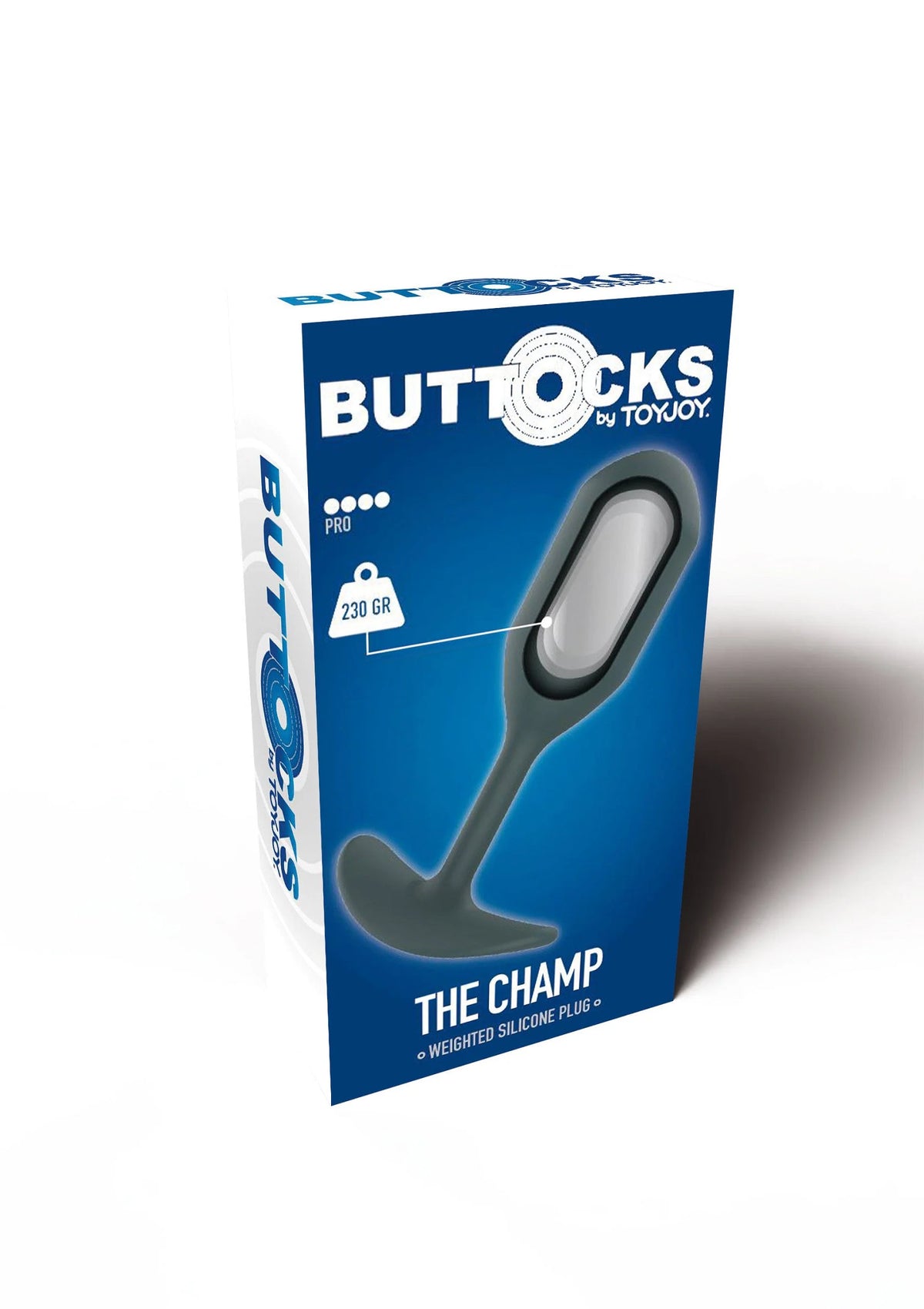 Bestel: The Champ Weighted Plug - bij Happytoys: de erotische sex webshop | liever Happy dan Easy ⭐⭐⭐⭐⭐