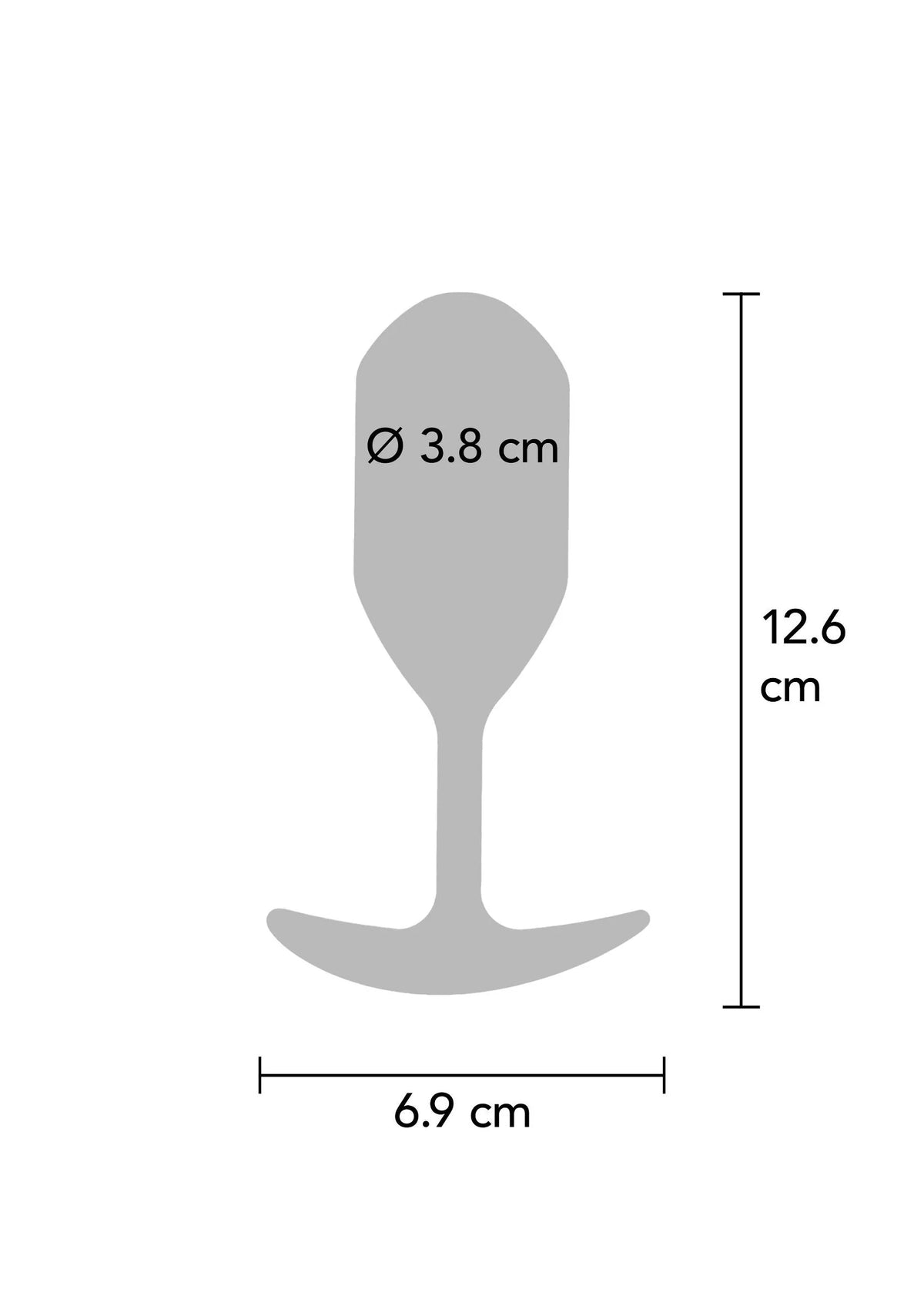 Bestel: The Champ Weighted Plug - bij Happytoys: de erotische sex webshop | liever Happy dan Easy ⭐⭐⭐⭐⭐