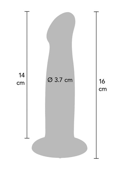 Harness Dong Goodhead Silicone 16 cm by ToyJoy Get Real