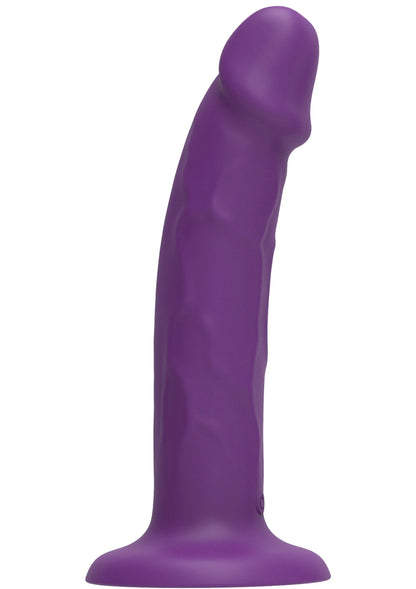 Bestel: Harness Dong Vibrating Silicone 19.5 cm by ToyJoy Get Real - bij Happytoys.nl, happytoys.be, Happytoys.ae: erotische sex webshop | liever Happy dan Easy ⭐⭐⭐⭐⭐ - Paars - 10150 - PURPLE