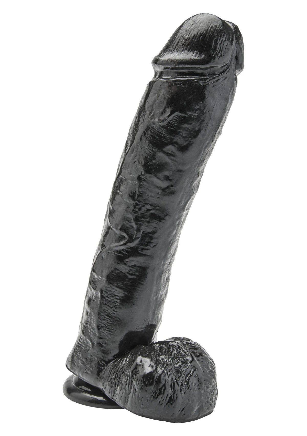 Bestel: Dildo PVC 28 cm by ToyJoy - bij Happytoys: de erotische sex webshop | liever Happy dan Easy ⭐⭐⭐⭐⭐ - Zwart - 10169 - BLACK
