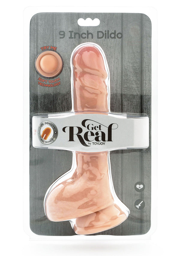 Dual Density Dildo TPE 23 cm by ToyJoy Get Real