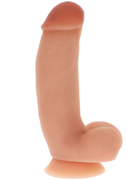 Bestel: Dildo Silicone 18 cm by ToyJoy Get Real - bij Happytoys.nl, happytoys.be, Happytoys.ae: erotische sex webshop | liever Happy dan Easy ⭐⭐⭐⭐⭐ - Default Title - 10192 - SKIN