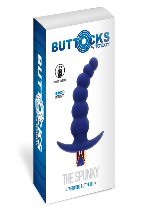 The Spunky Buttplug vibrating with remote control by ToyJoy Buttocks