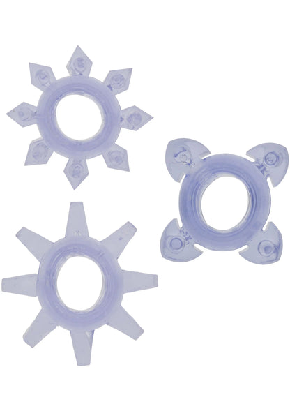 Bestel: Basics Tickle C - Rings by ToyJoy - bij Happytoys: de erotische sex webshop | liever Happy dan Easy ⭐⭐⭐⭐⭐ - Default Title - 10310 - PURPLE
