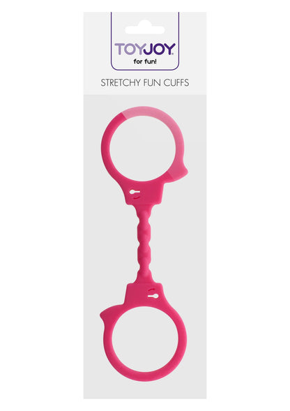 Bestel: Stretchy Fun Cuffs by ToyJoy - bij Happytoys: de erotische sex webshop | liever Happy dan Easy ⭐⭐⭐⭐⭐