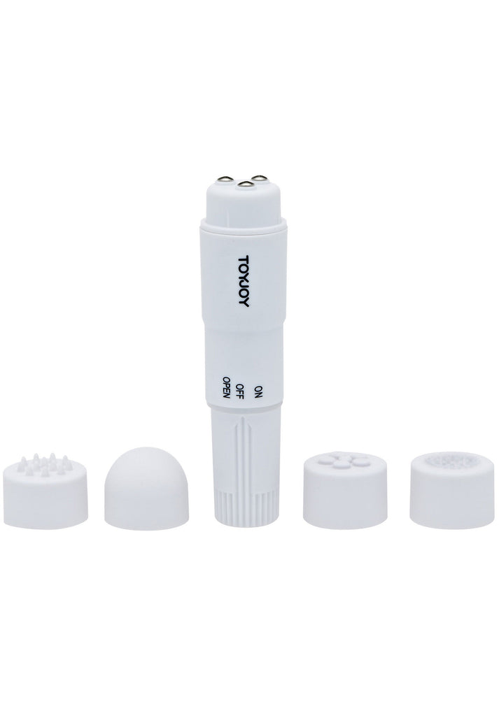 Bestel: Pocket Rocket by ToyJoy Basics - bij Happytoys: de erotische sex webshop | liever Happy dan Easy ⭐⭐⭐⭐⭐ - Wit - 10322 - WHITE