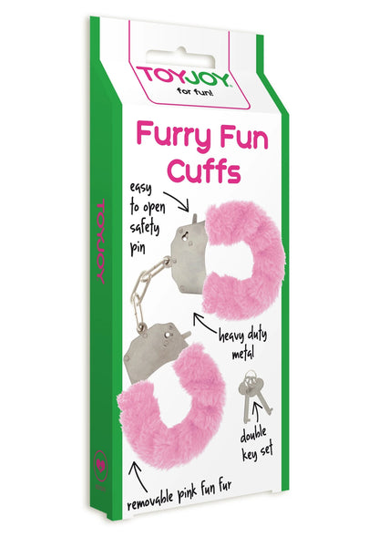 Bestel: Furry Fun Cuffs by ToyJoy - bij Happytoys: de erotische sex webshop | liever Happy dan Easy ⭐⭐⭐⭐⭐