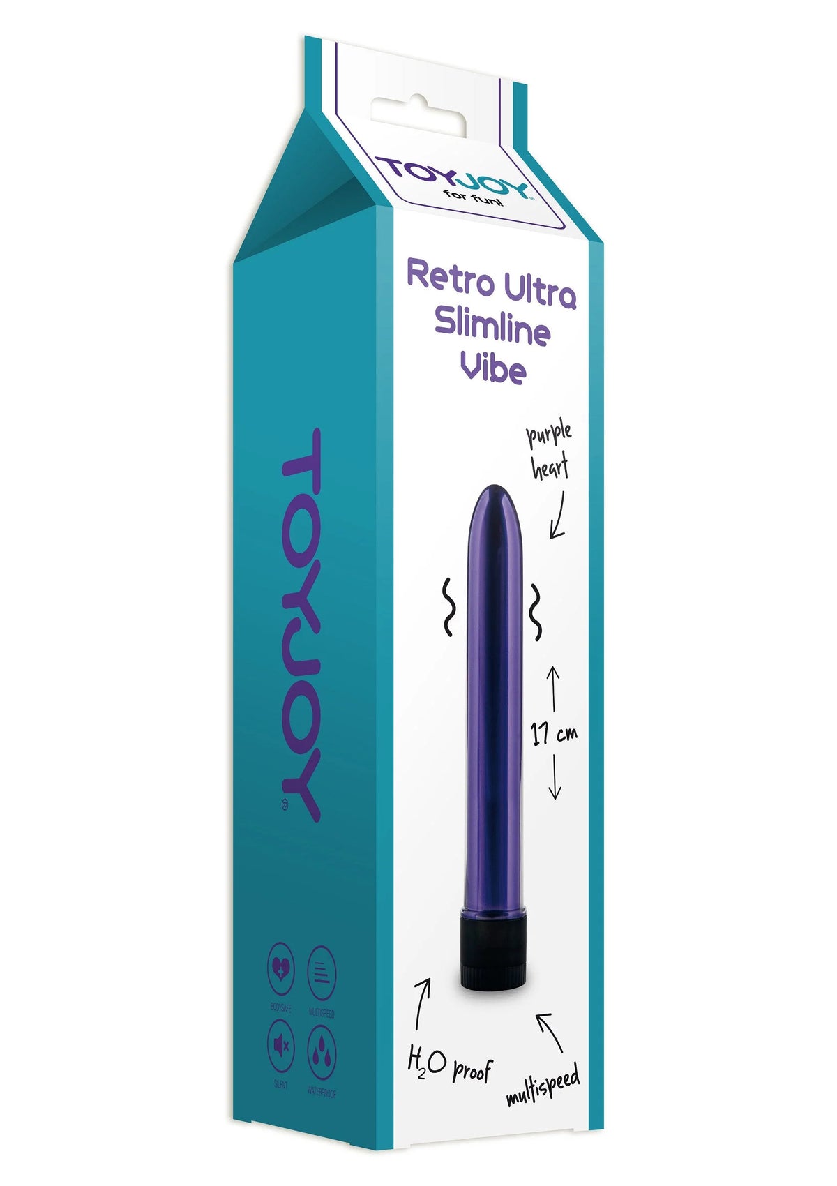 Bestel: Retro Ultra Slimline Vibrator - bij Happytoys: de erotische sex webshop | liever Happy dan Easy ⭐⭐⭐⭐⭐