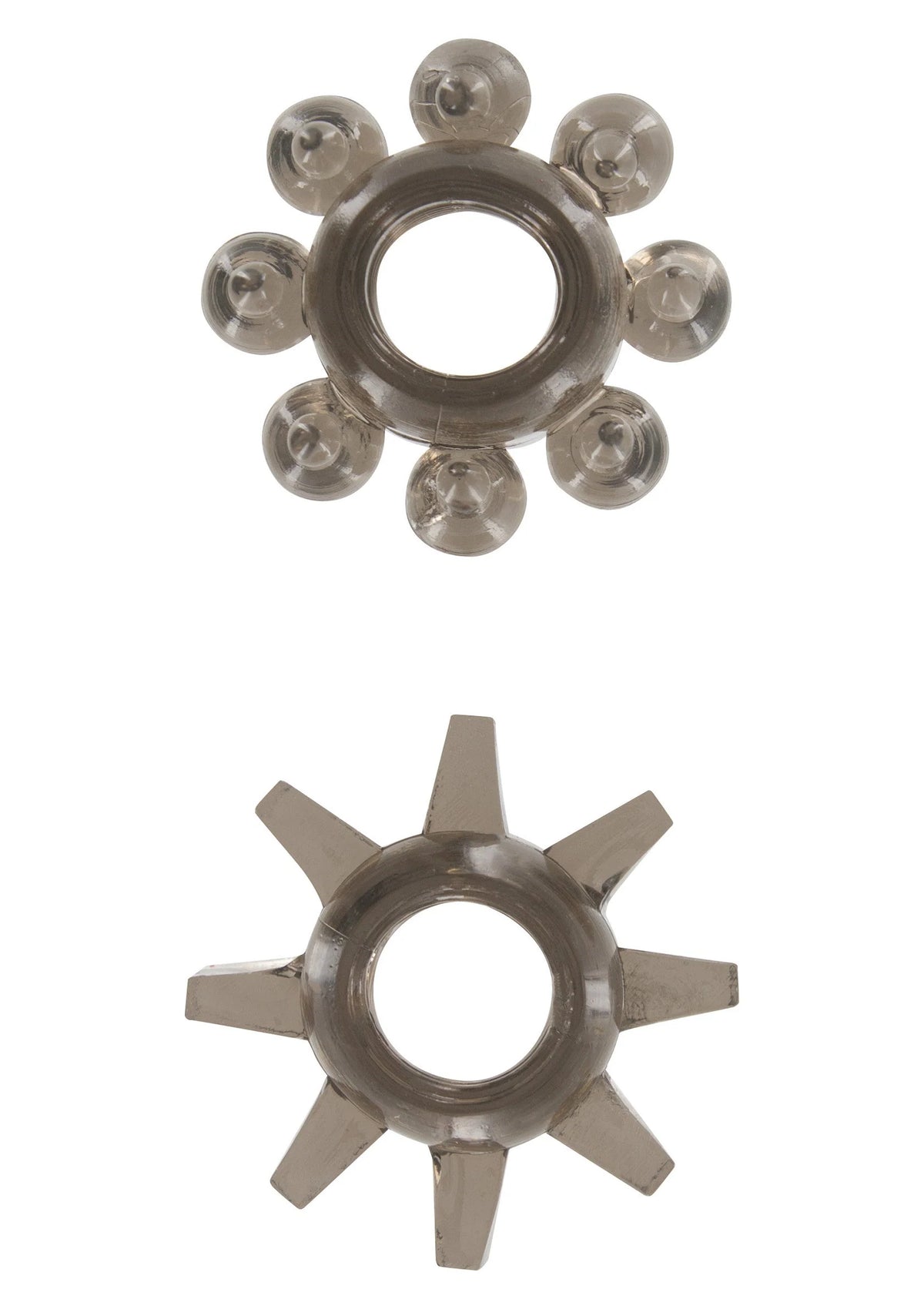 Bestel: Power Stretchy Rings 2 pcs - bij Happytoys: de erotische sex webshop | liever Happy dan Easy ⭐⭐⭐⭐⭐ - Default Title - 10459 - GREY