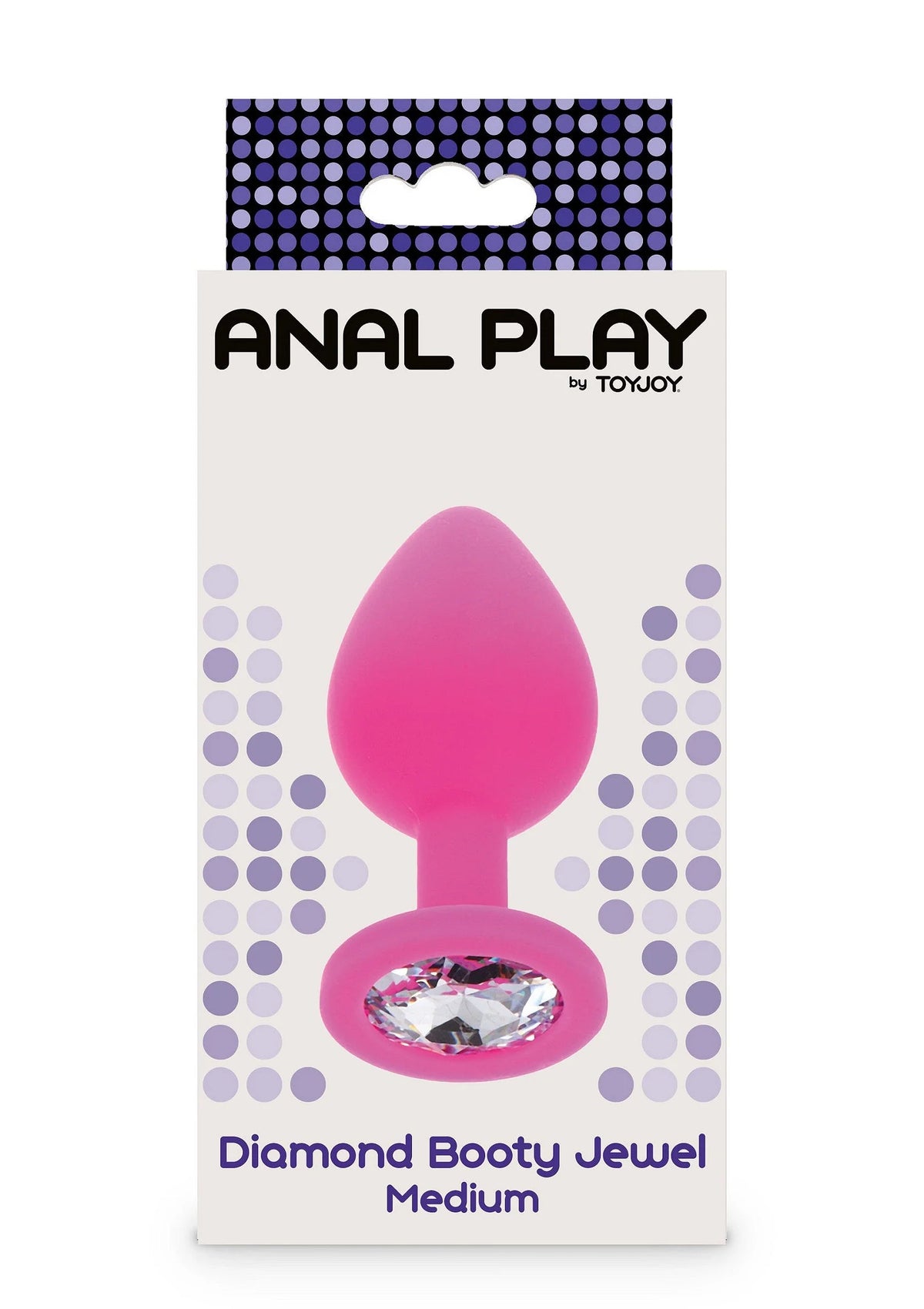 Bestel: Diamond Booty Jewel Medium - bij Happytoys: de erotische sex webshop | liever Happy dan Easy ⭐⭐⭐⭐⭐