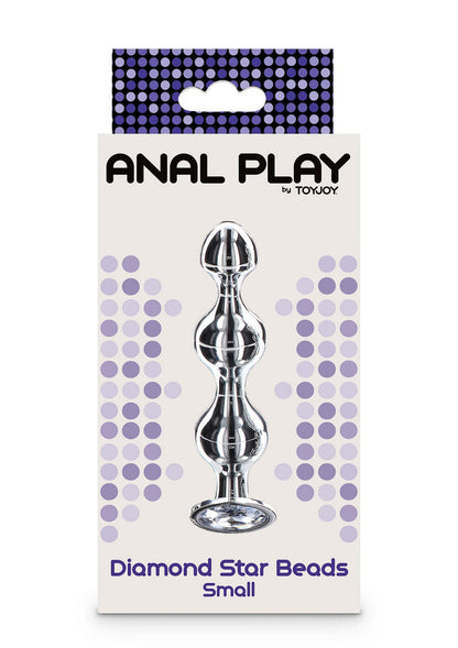 Diamond Star Beads Small by ToyJoy Anal Play