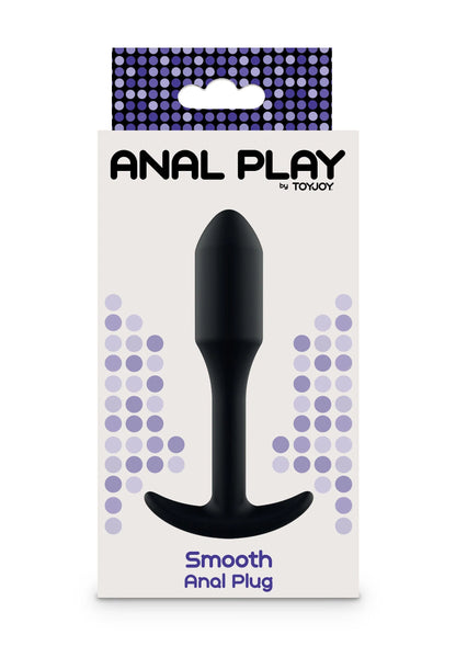 Bestel: Anal Play Smooth Anal Plug by ToyJoy - bij Happytoys: de erotische sex webshop | liever Happy dan Easy ⭐⭐⭐⭐⭐