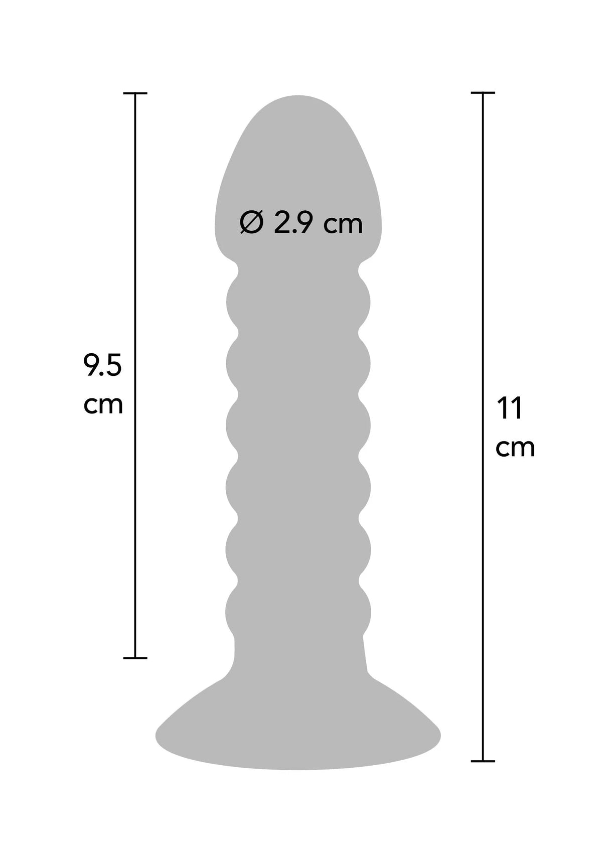 Bestel: Anal Play Vibrating Anal Plug Medium by ToyJoy - bij Happytoys: de erotische sex webshop | liever Happy dan Easy ⭐⭐⭐⭐⭐