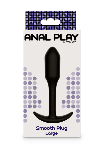 Bestel: Smooth Anal Plug Large by ToyJoy - bij Happytoys: de erotische sex webshop | liever Happy dan Easy ⭐⭐⭐⭐⭐