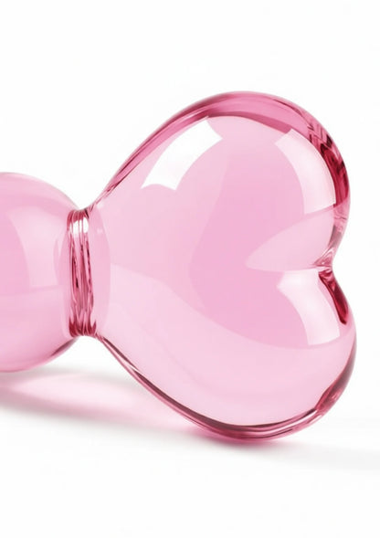 Crystal Heart Anal Dildo