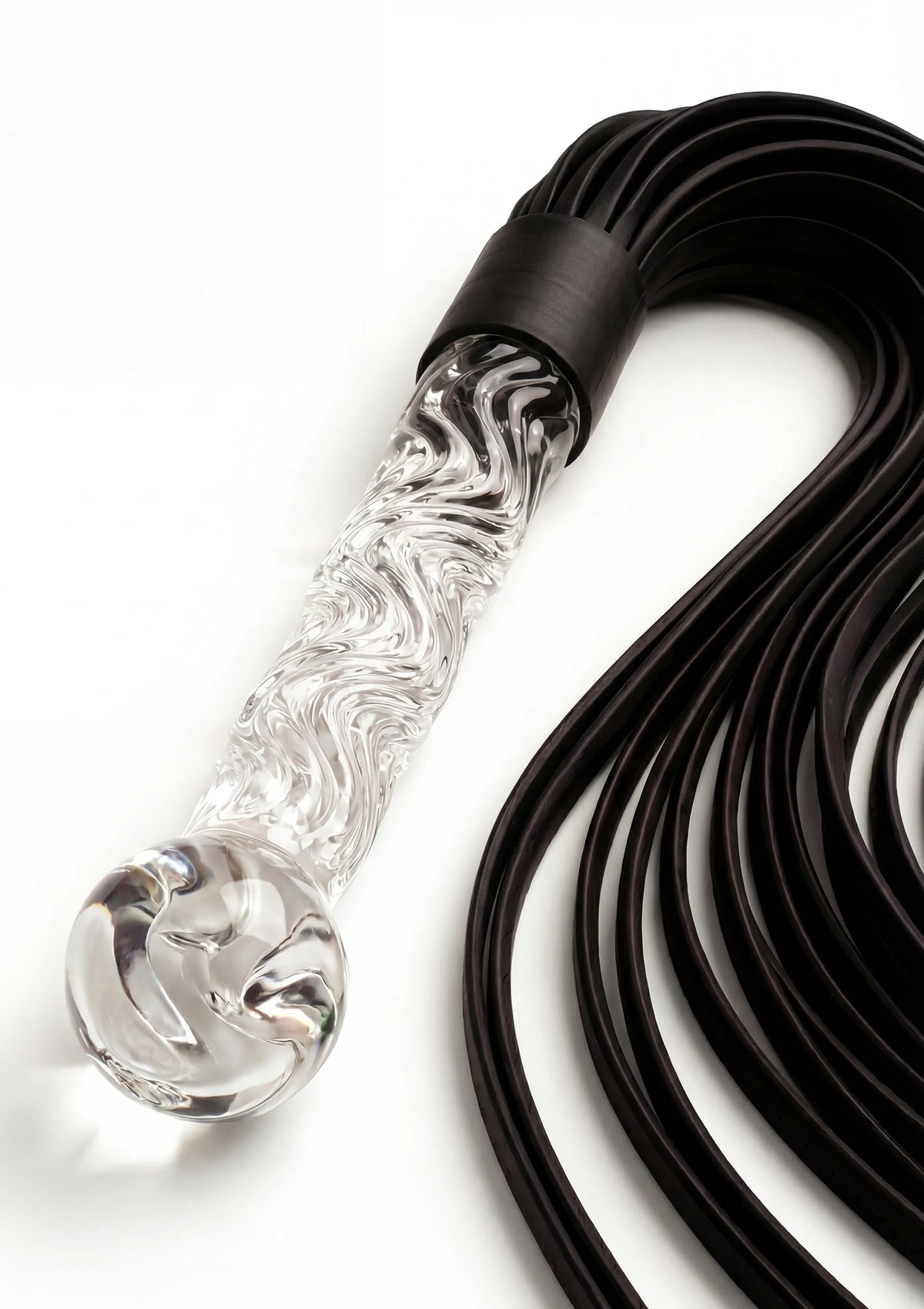 Crystal Leather Whip