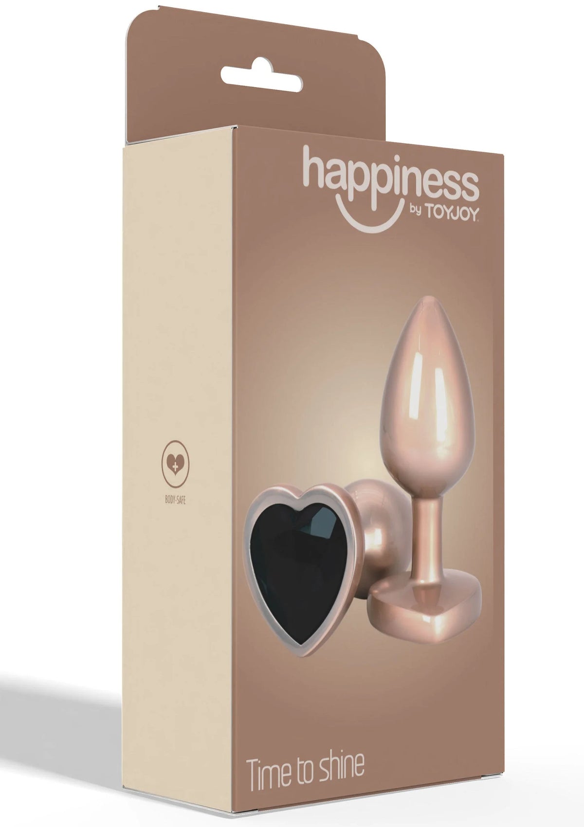 Bestel: Happiness Time To Shine Buttplug Gold by Toyjoy - bij Happytoys: de erotische sex webshop | liever Happy dan Easy ⭐⭐⭐⭐⭐