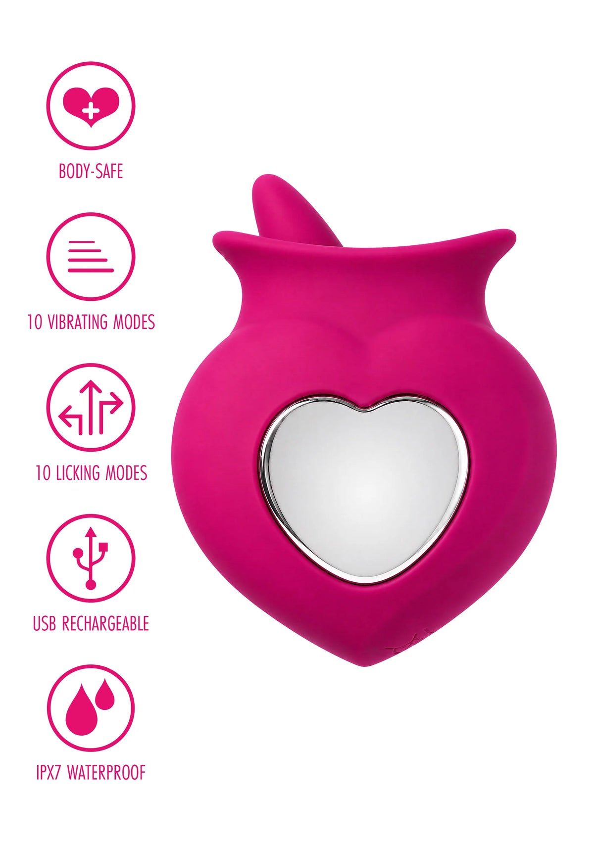 Bestel: Love at First Lick Stimulator by ToyJoy Hapiness - vibrators bij Happytoys.nl, happytoys.be, Happytoys.ae: erotische sex webshop | liever Happy dan Easy ⭐⭐⭐⭐⭐