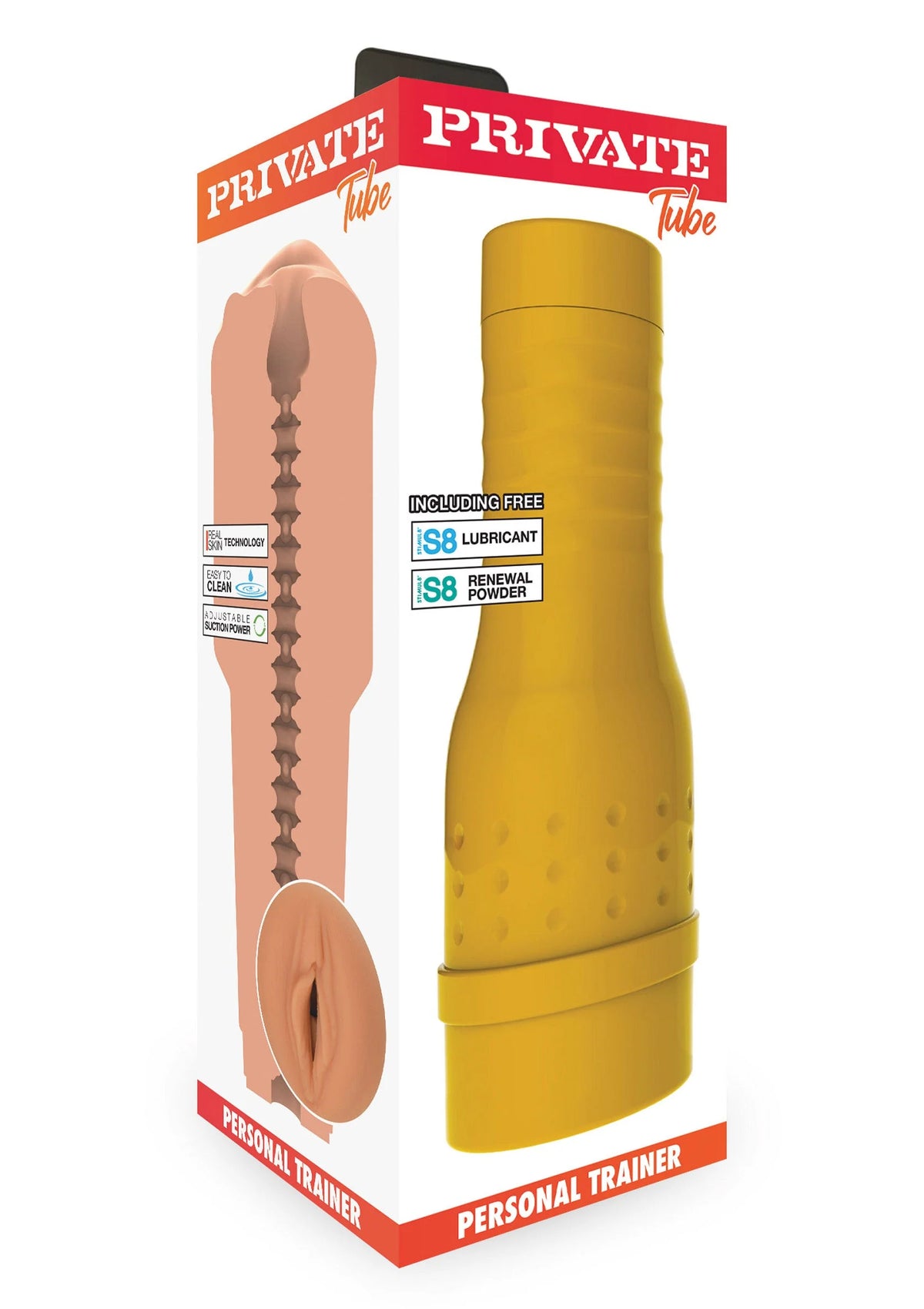 Bestel: Personal Trainer Tube Masturbator by Private - bij Happytoys: de erotische sex webshop | liever Happy dan Easy ⭐⭐⭐⭐⭐