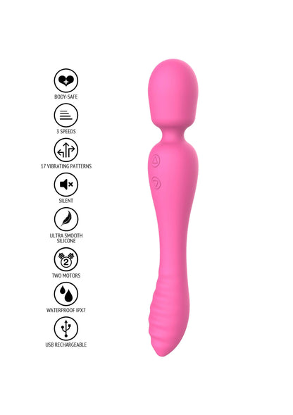 Bestel: Fame The Evermore 2 - in - 1 Massager by ToyJoy - bij Happytoys: de erotische sex webshop | liever Happy dan Easy ⭐⭐⭐⭐⭐
