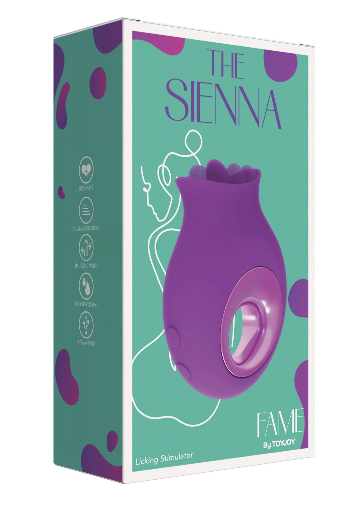 Bestel: The Sienna Licking Stimulator by ToyJoy - bij Happytoys: de erotische sex webshop | liever Happy dan Easy ⭐⭐⭐⭐⭐