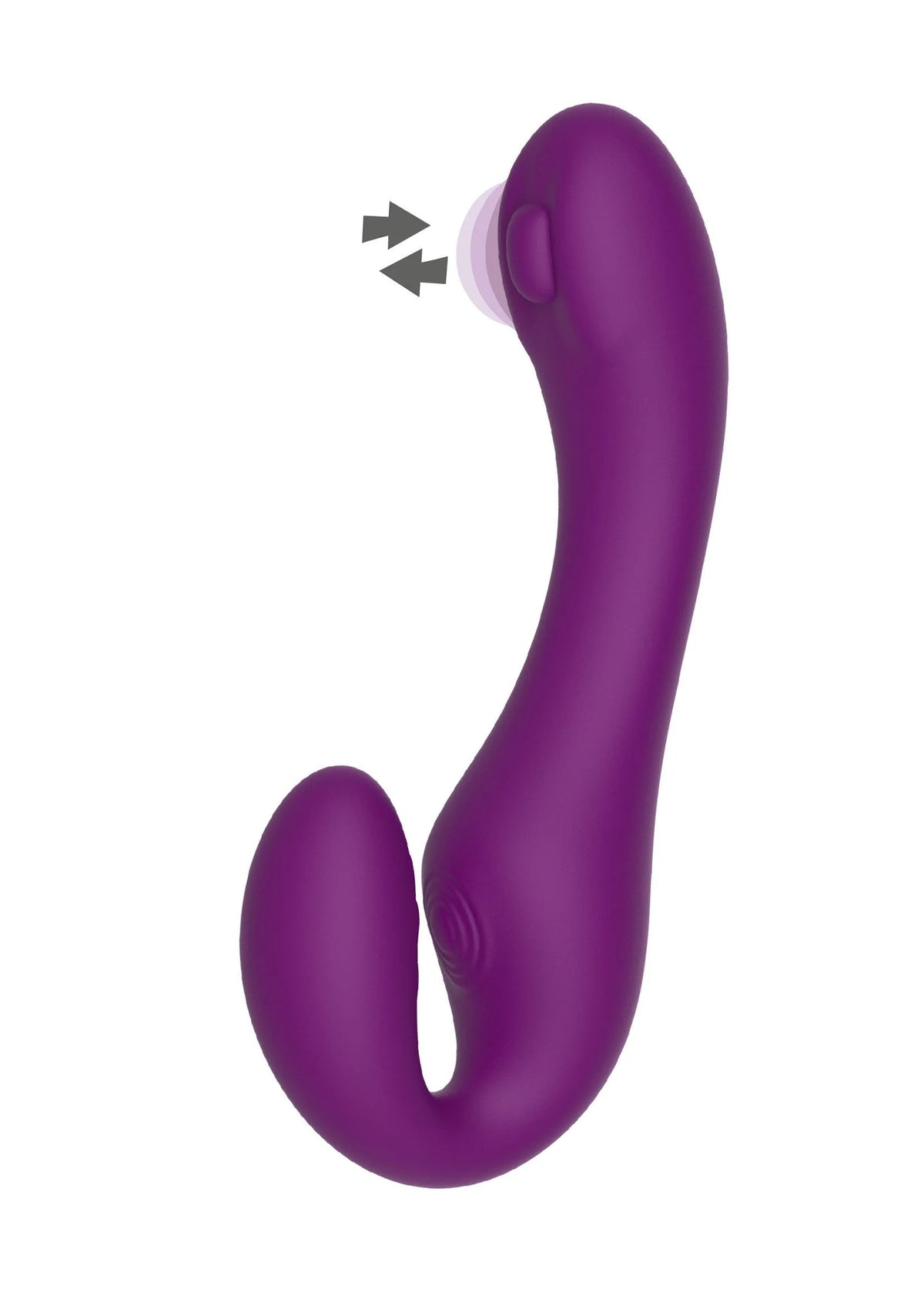 Bestel: Strapless Strap - On Pulse Vibrator by Xocoon - bij Happytoys: de erotische sex webshop | liever Happy dan Easy ⭐⭐⭐⭐⭐