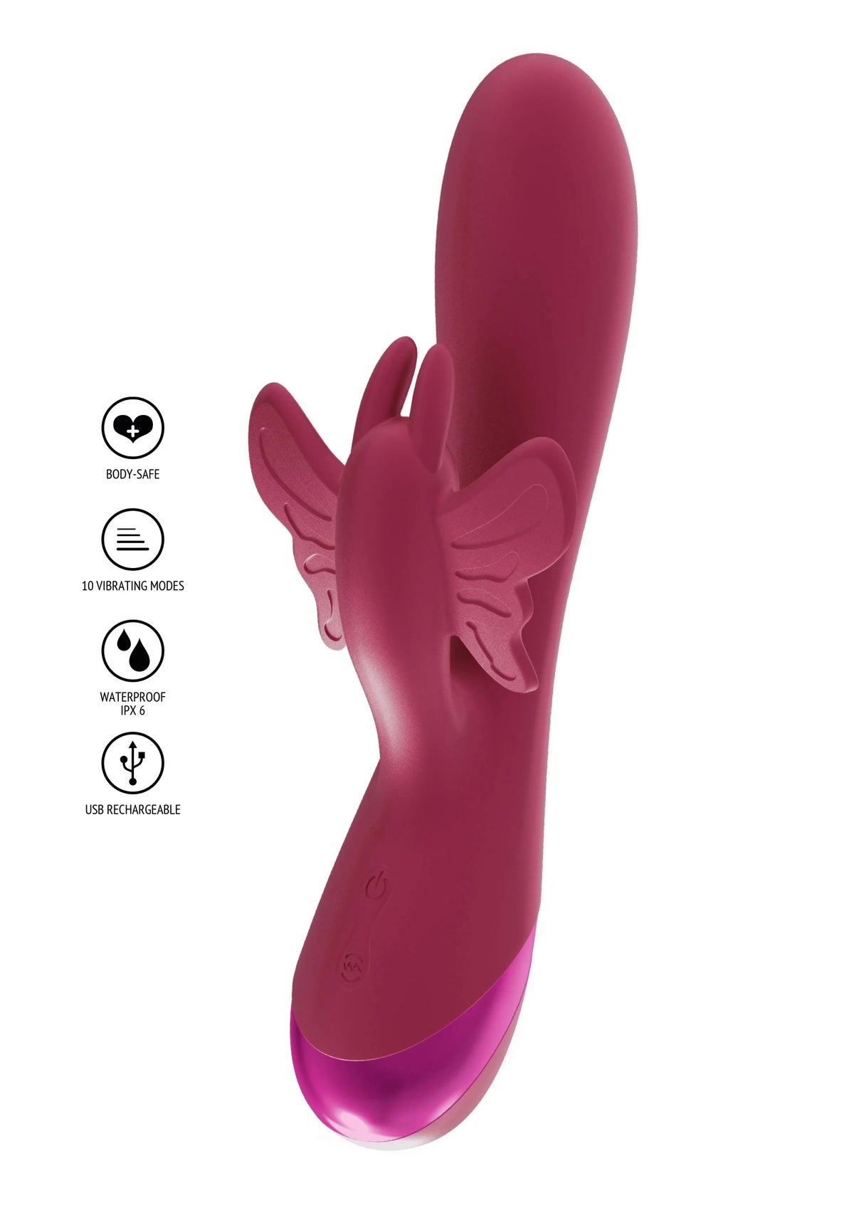 Bestel: Butterfly Love Vibrator by Xocoon - bij Happytoys: de erotische sex webshop | liever Happy dan Easy ⭐⭐⭐⭐⭐